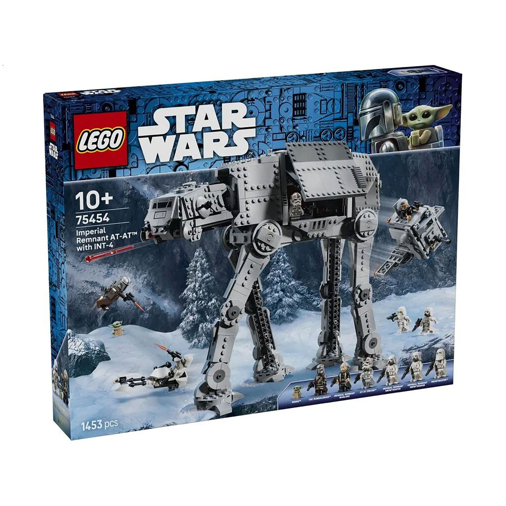 Конструктор LEGO Star Wars Осколок Імперії AT-AT з INT-4, 1453 деталі, від 10 років (75454)